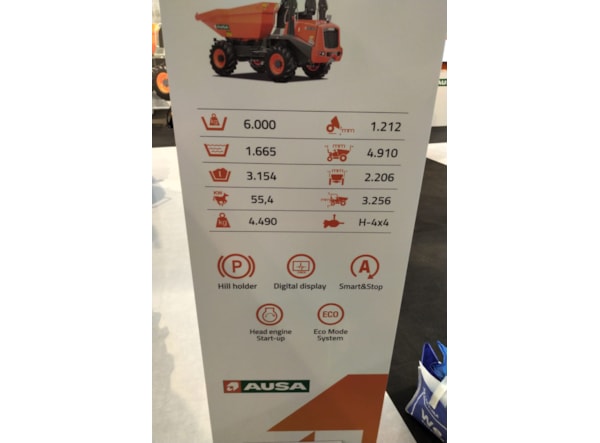 MiniDumper Ausa D 601 AHG de vanzare